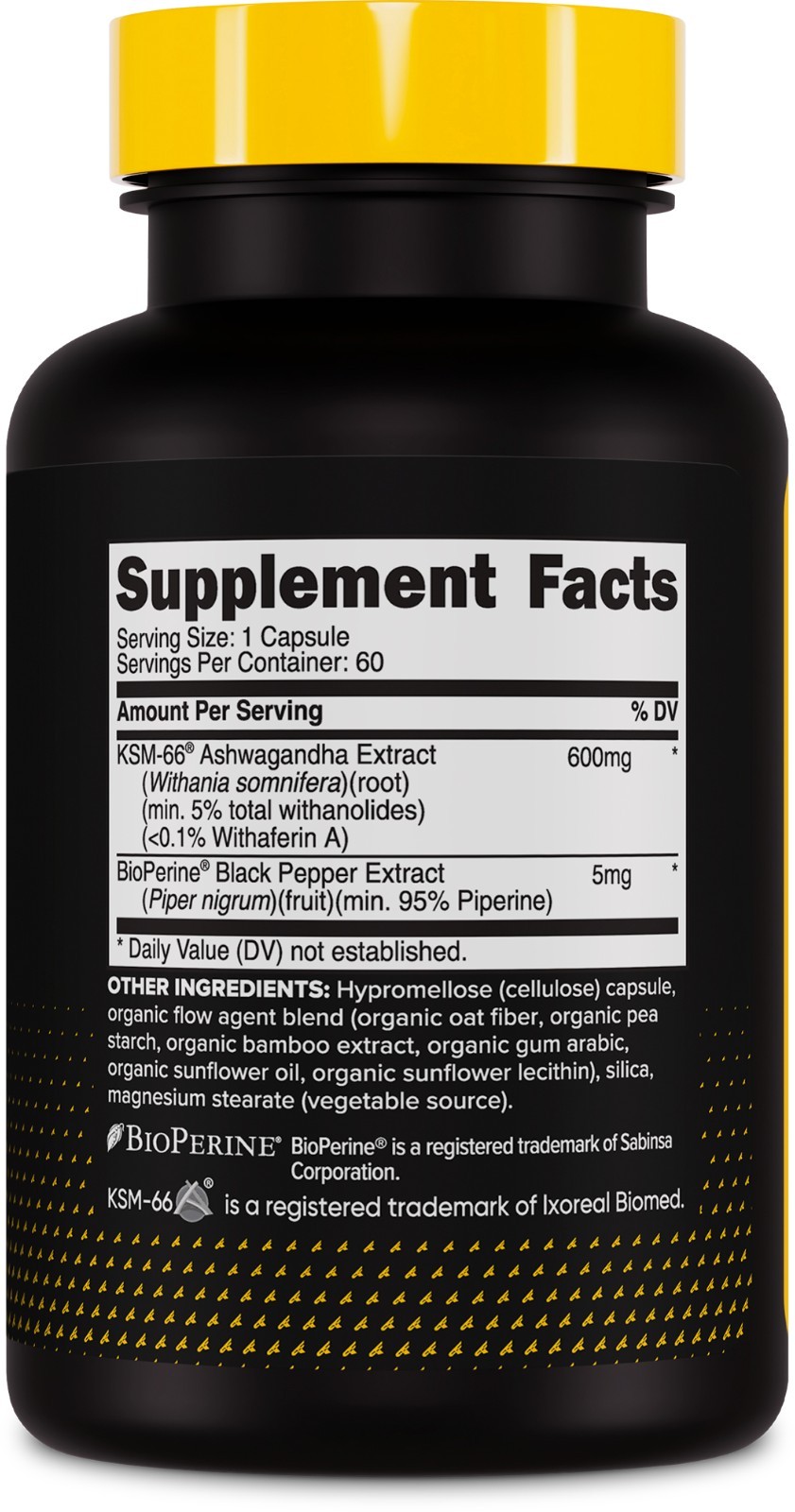 PrimaForce KSM-66 Ashwagandha Root Extract 600mg, 60 Capsules