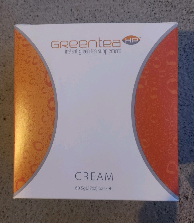 GreenTeaHP Instant Green Tea Supplement Cream 60g 12x5g Exp 12-10-27
