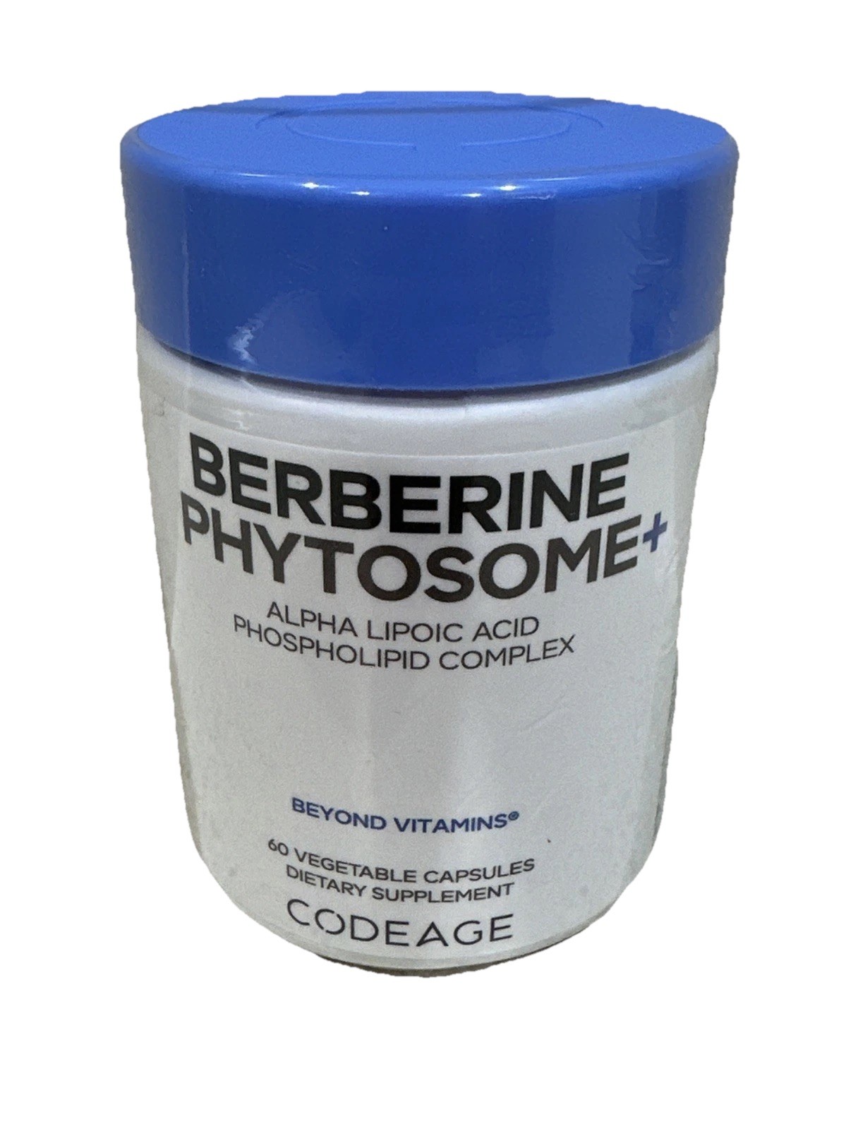 Codeage Berberine Phytosome+ Supplement Berberine HCL Alpha Lipoic Acid 60 Caps