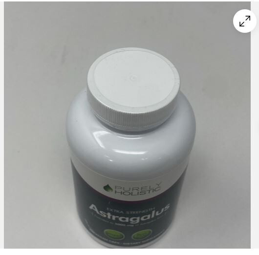 2X Purely Holistic Astragalus Extra Strength – 5000 mg – 250 capsules Exp 05/26
