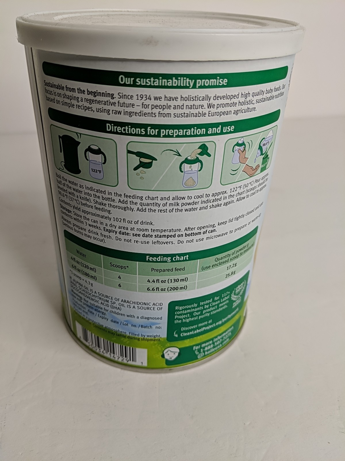 Holle Goat Milk Toddler Drink BB 08/07/2026 14.10z (400g) New Sealed