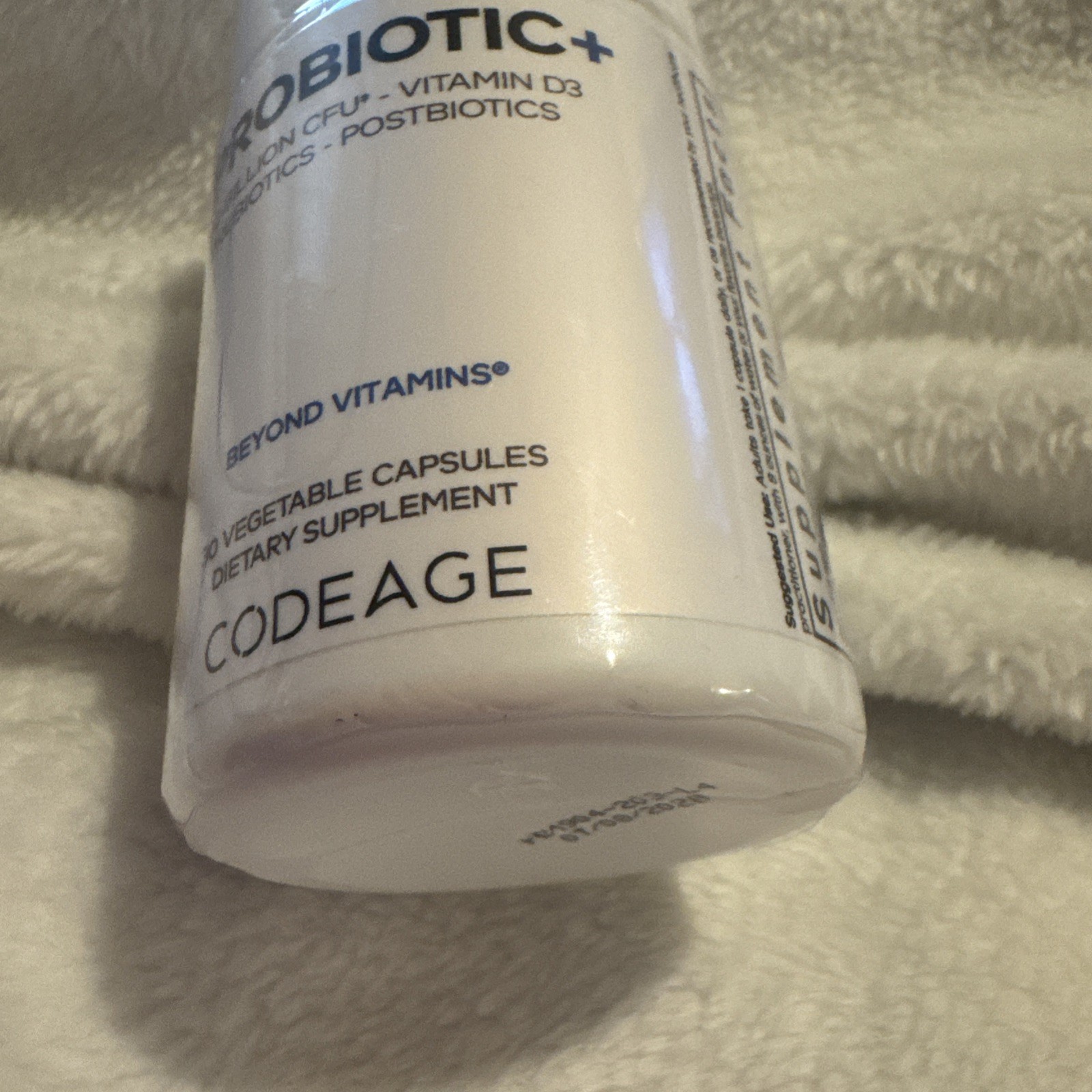 Codeage Probiotic+ 50 Billion CFU 12Strain D3, Zinc Bisglycinate, Quercetin 30ct