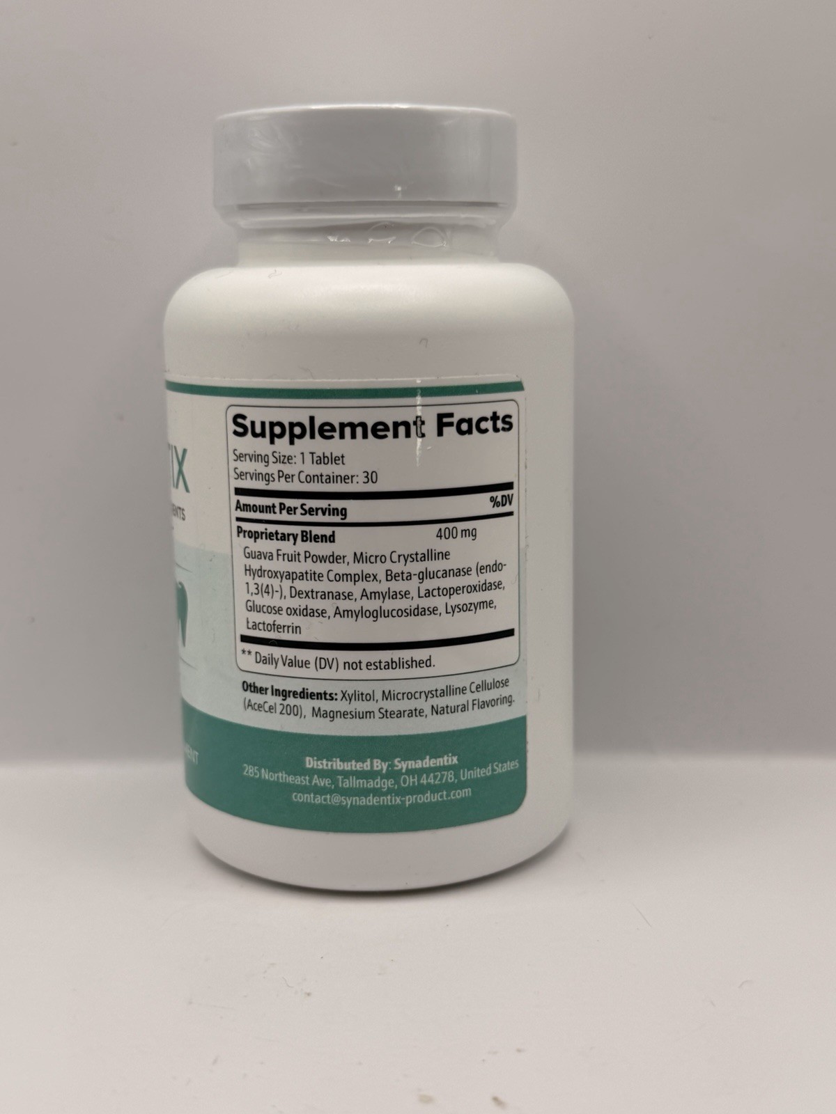 SynaDentix Dental Microbiome Support Strong Teeth & Gums 30 Tablets