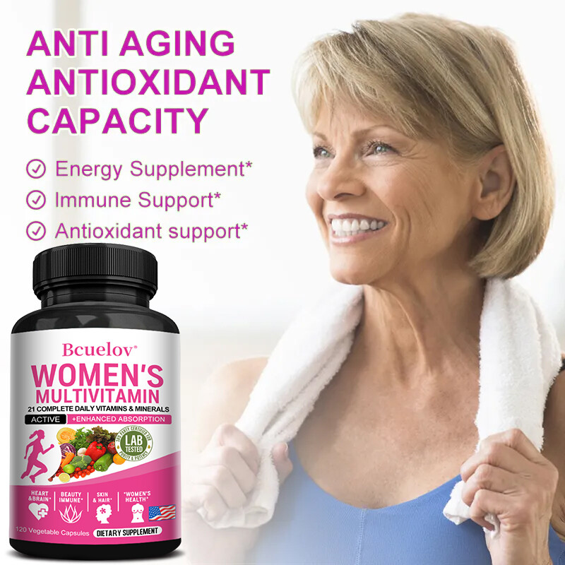 Multivitamin for Women – Highest Potency Complete Daily + Multimineral Capsules