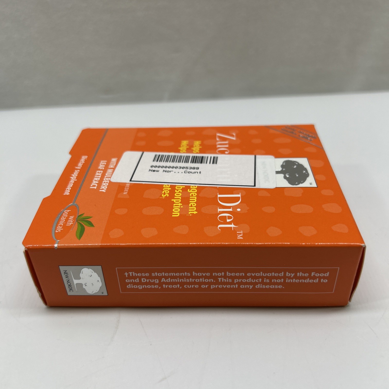 New Nordic US Inc Zuccarin Diet 60 Tablets Dairy-Free, Gluten-Free Shipped Free!