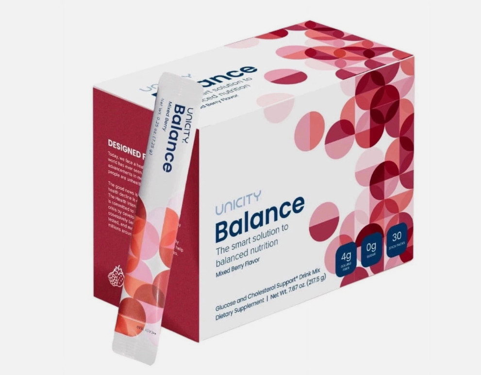 Unicity BALANCE 30 Packets/Stick Packs MIXED BERRY NEW/SEALED