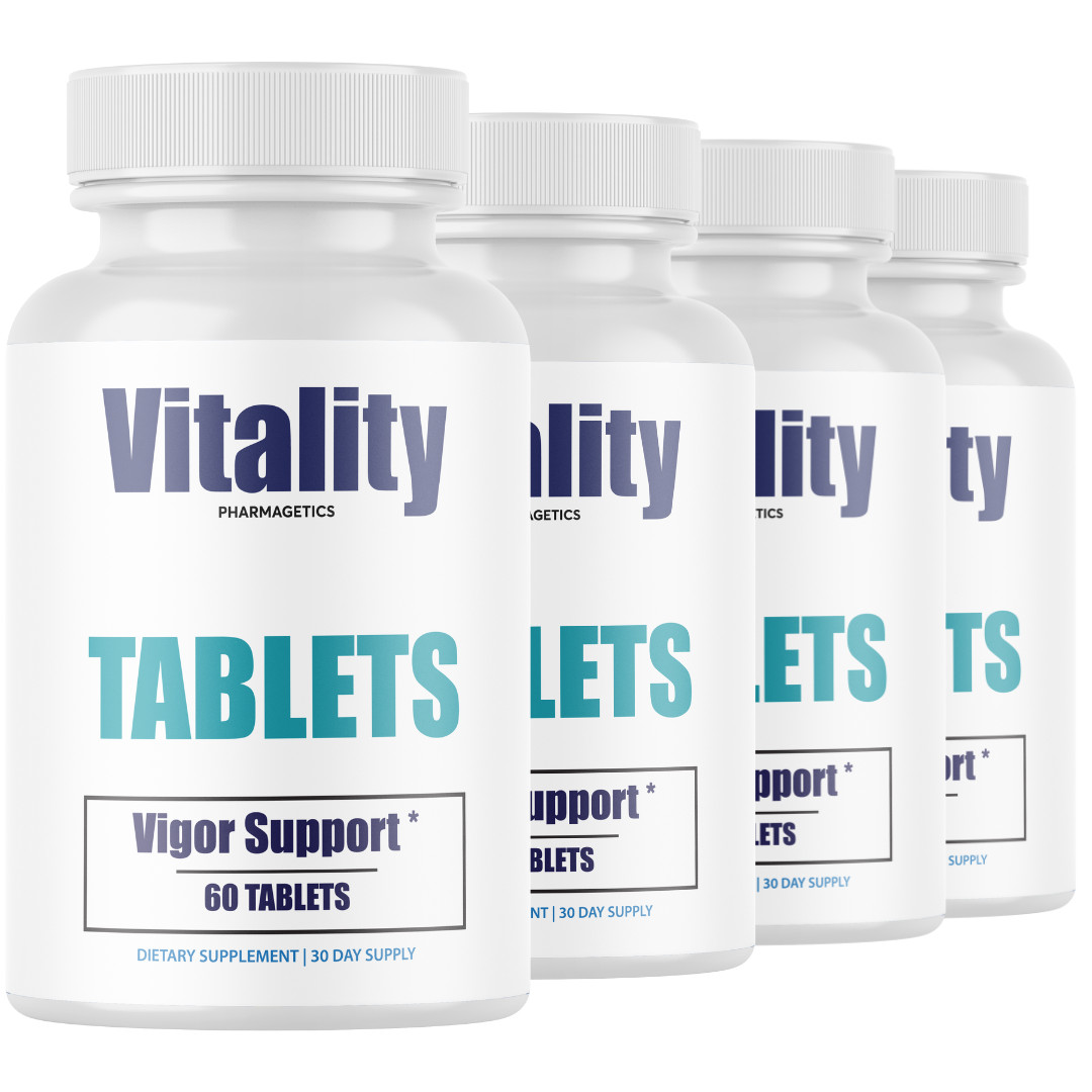 Vitality Tablets Dots For Men, Vitality Dots, Vitality Tablets Dots – 4 Bottles