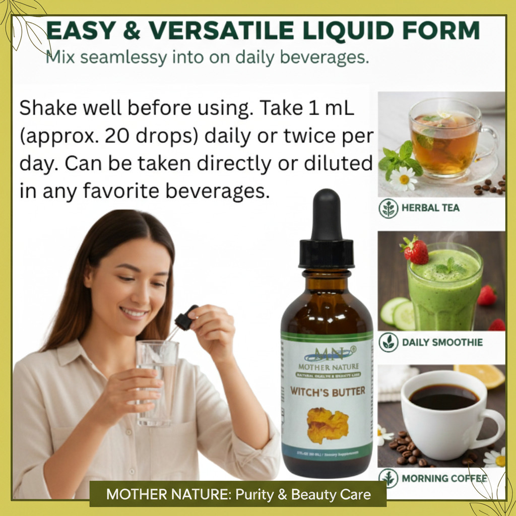 Mother Nature Witch’S Butter Immune System Dietary Supplements – 60 ML