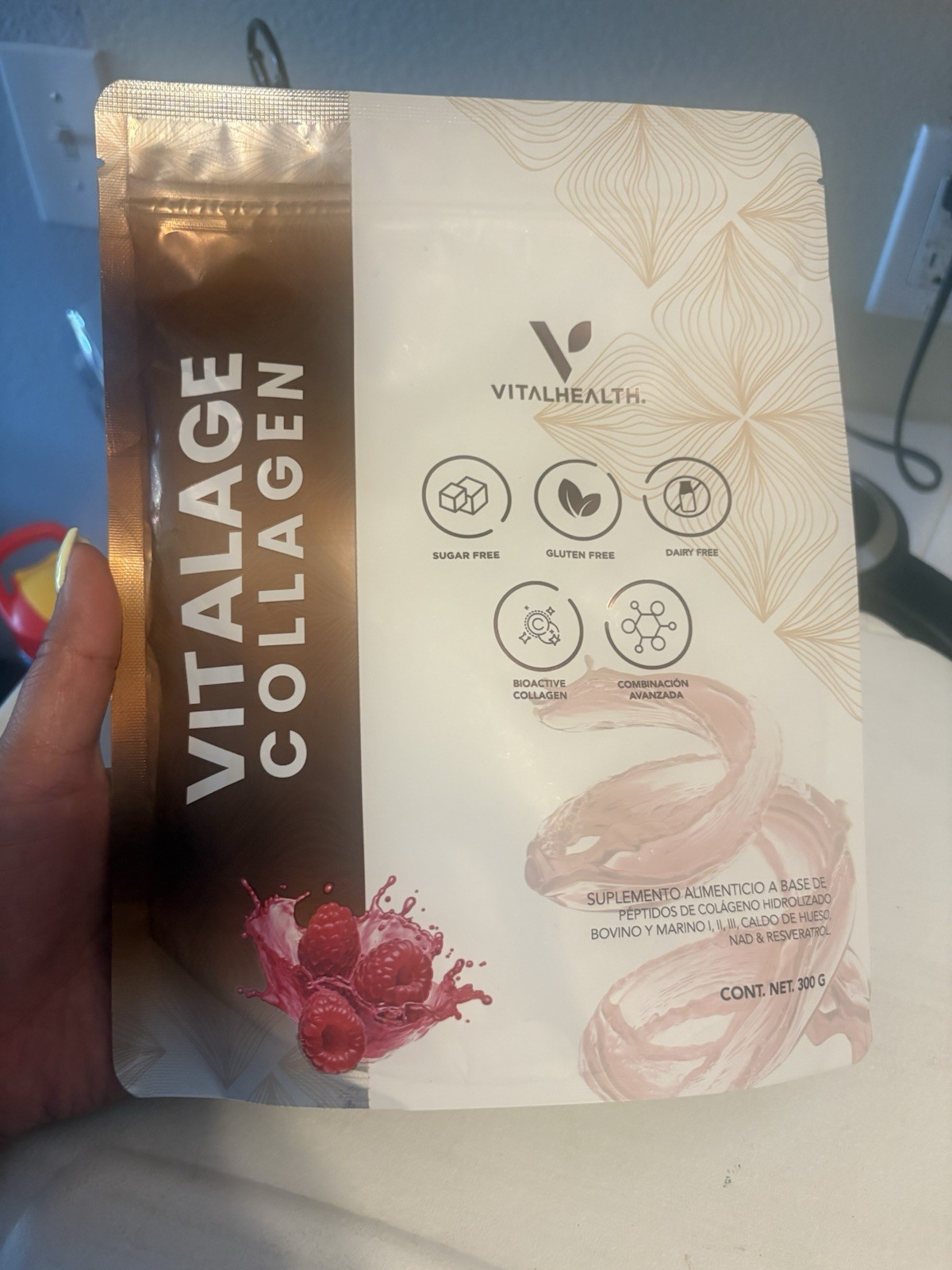 Vitalhealth Vitalage collagen Sugar Free Gluten Free Bioactive Collagen Colágeno