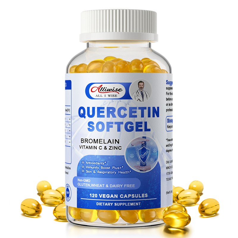 Quercetin 1000mg with Bromelain & Zinc – High Absorption Immune & Antioxidant