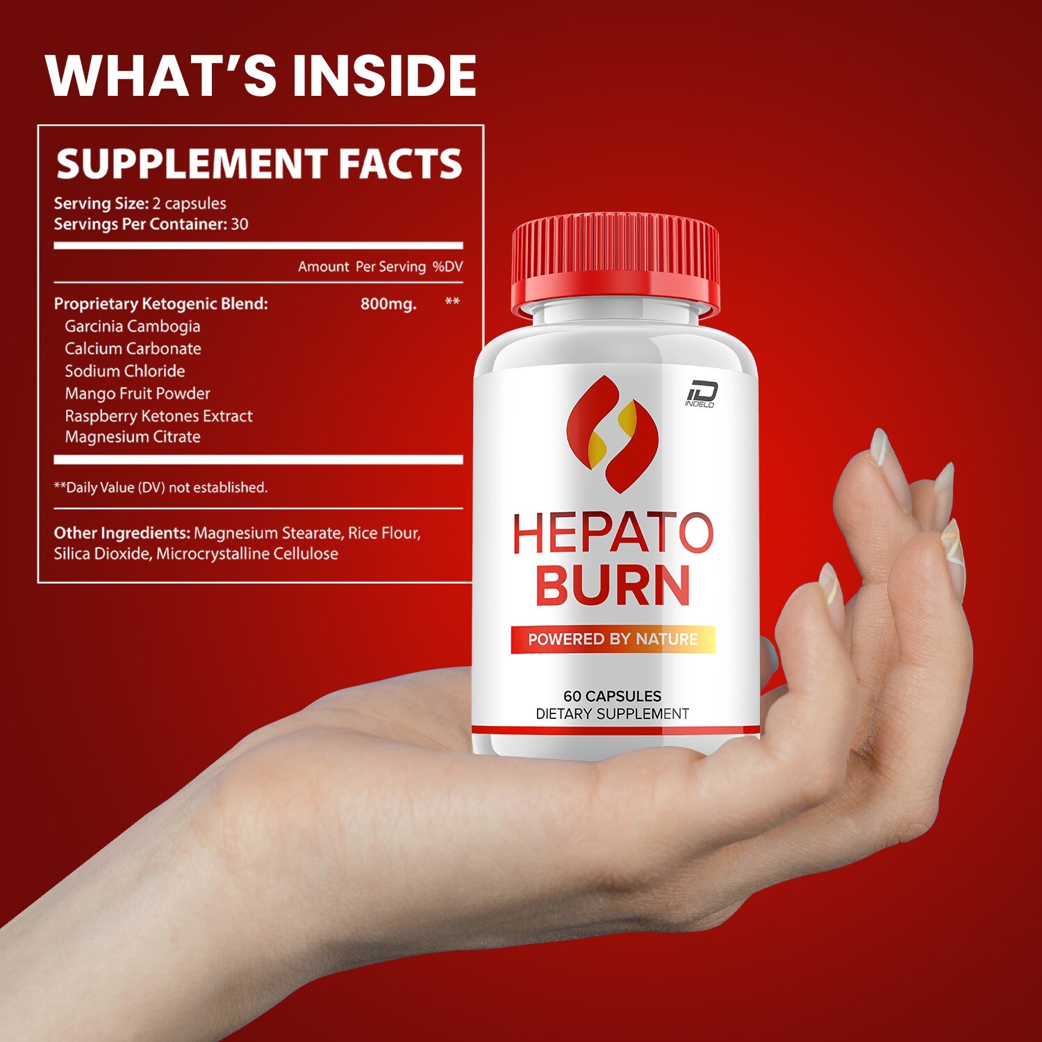 (2 Pack) Hepato Burn Keto Capsules – HepatoBurn Pills Advanced Formula, Maximum