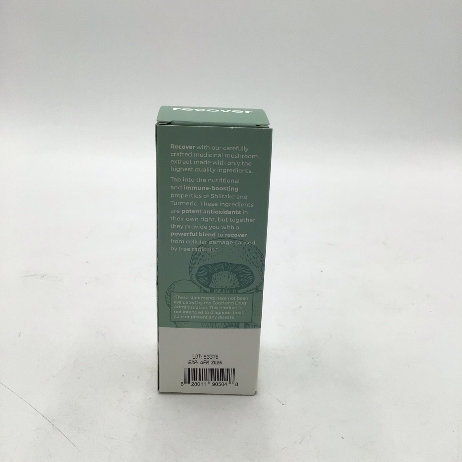 Recover Doseology Mushroom Supplement with Turmeric & Shiitake – 3.4 FL OZ
