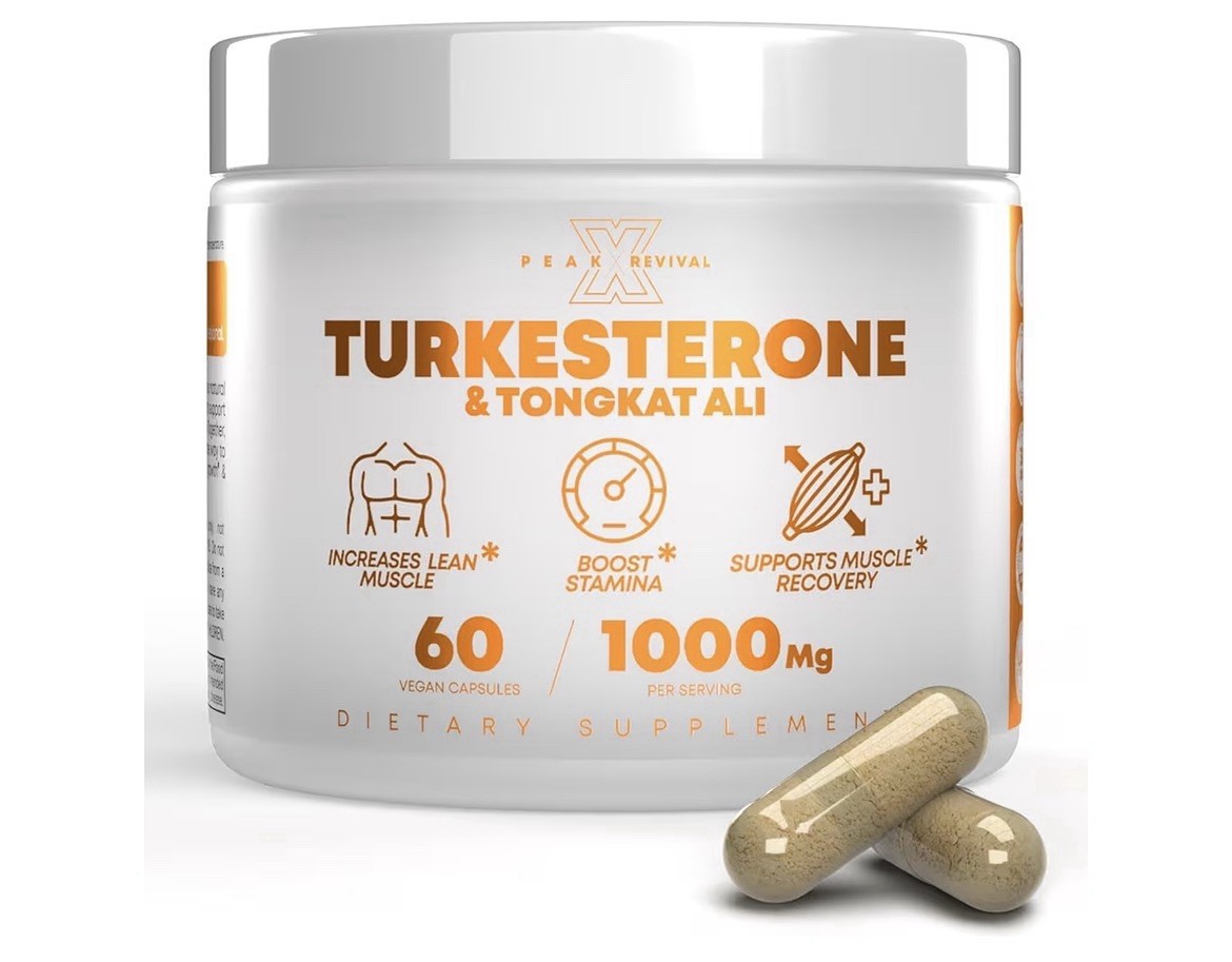 Peak Revival-X Turk & Tong Kat Ali Supplement – 60 Capsules Exp 10/28 New