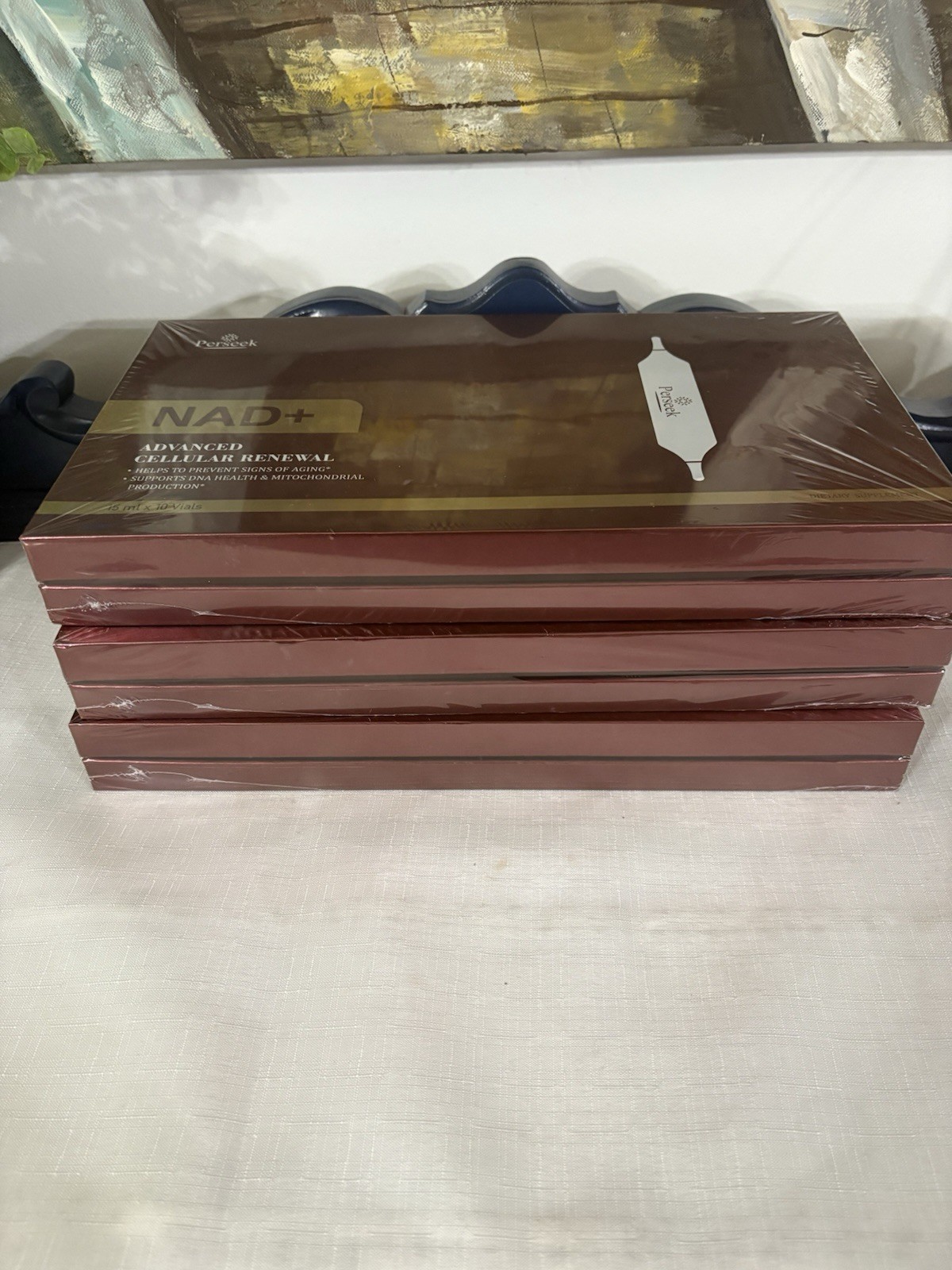 Perseek NAD+ Advanced Cellular Renewal – 3 Boxes (30 Vials Total) – NIB