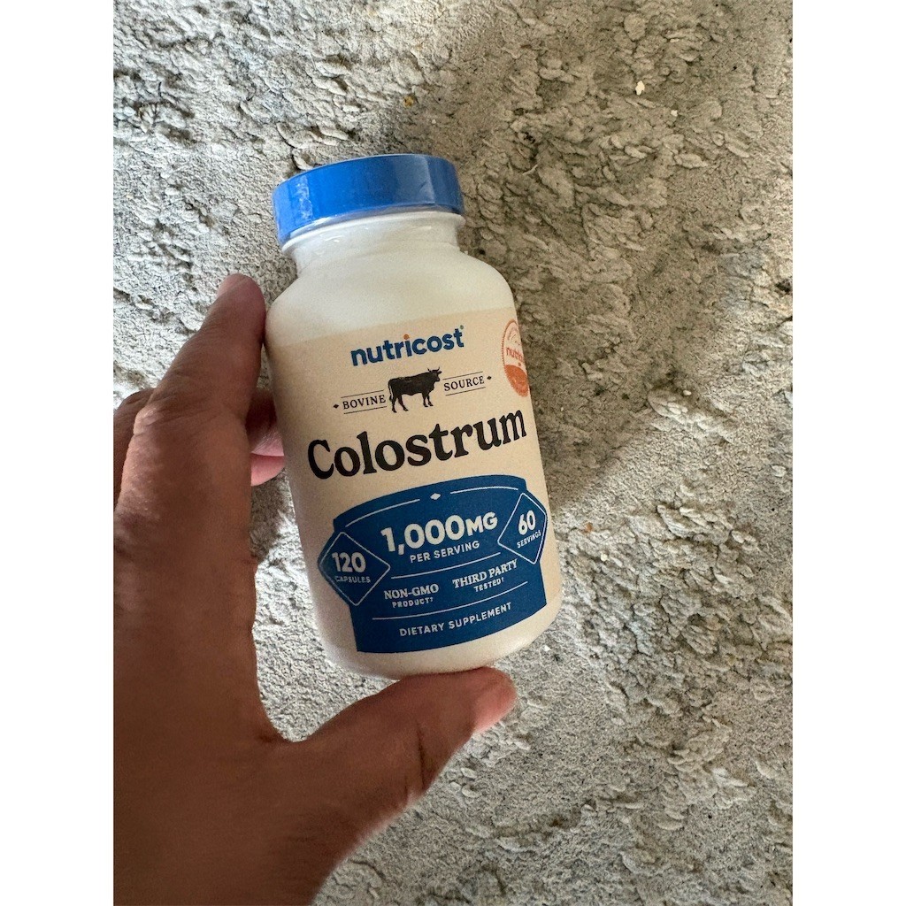 Nutricost Bovine Colostrum 1000mg 120 Capsules Non-GMO Third-Party Tested
