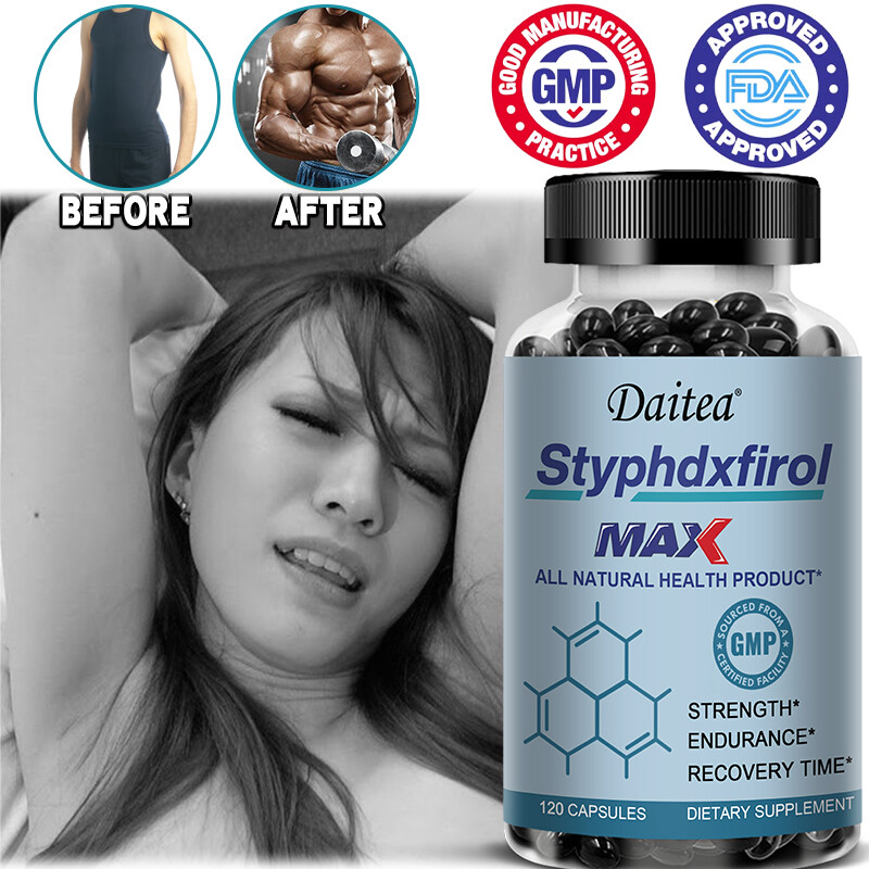 Styphdxfirol Max Capsules Muscle Growth Nitric Oxide Workout Muscle Pump