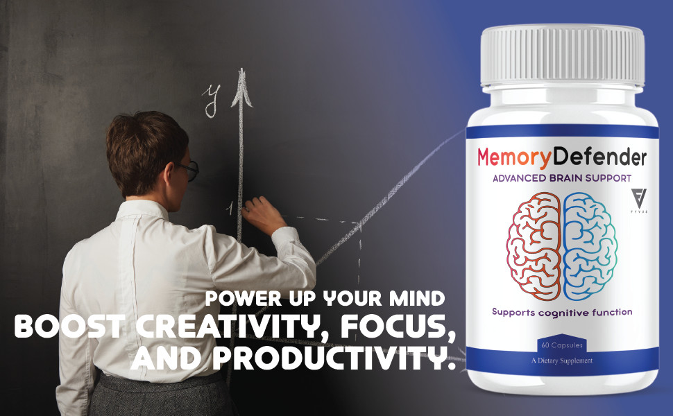 (5 Pack) Memory Defender Nootropic Capsules, MemoryDefender Pills (300 Capsules)