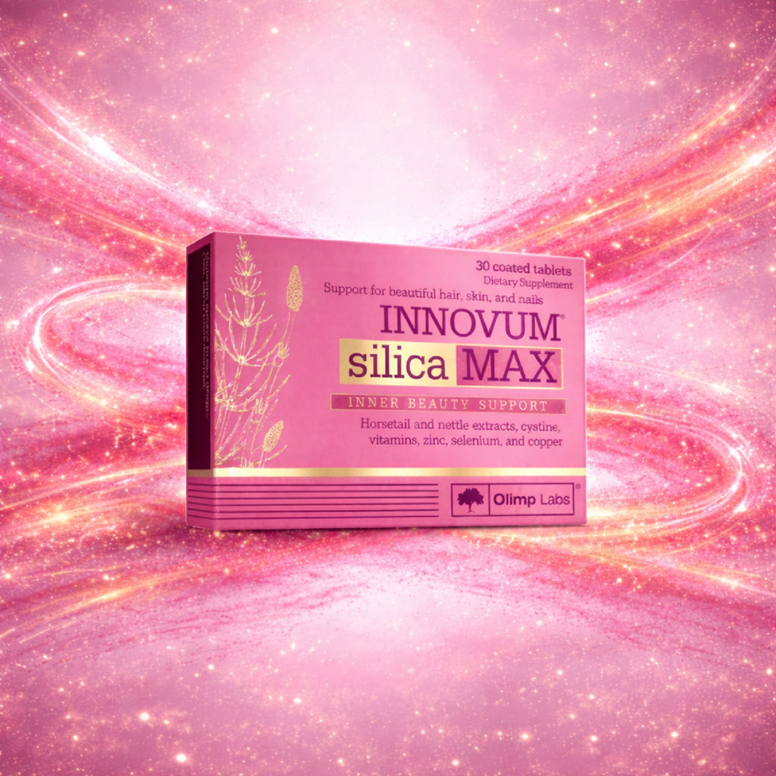 OLIMP INNOVUM SILICA MAX – 30-240 Tabs – Beautiful Hair, Skin, Nails Biotin Zinc