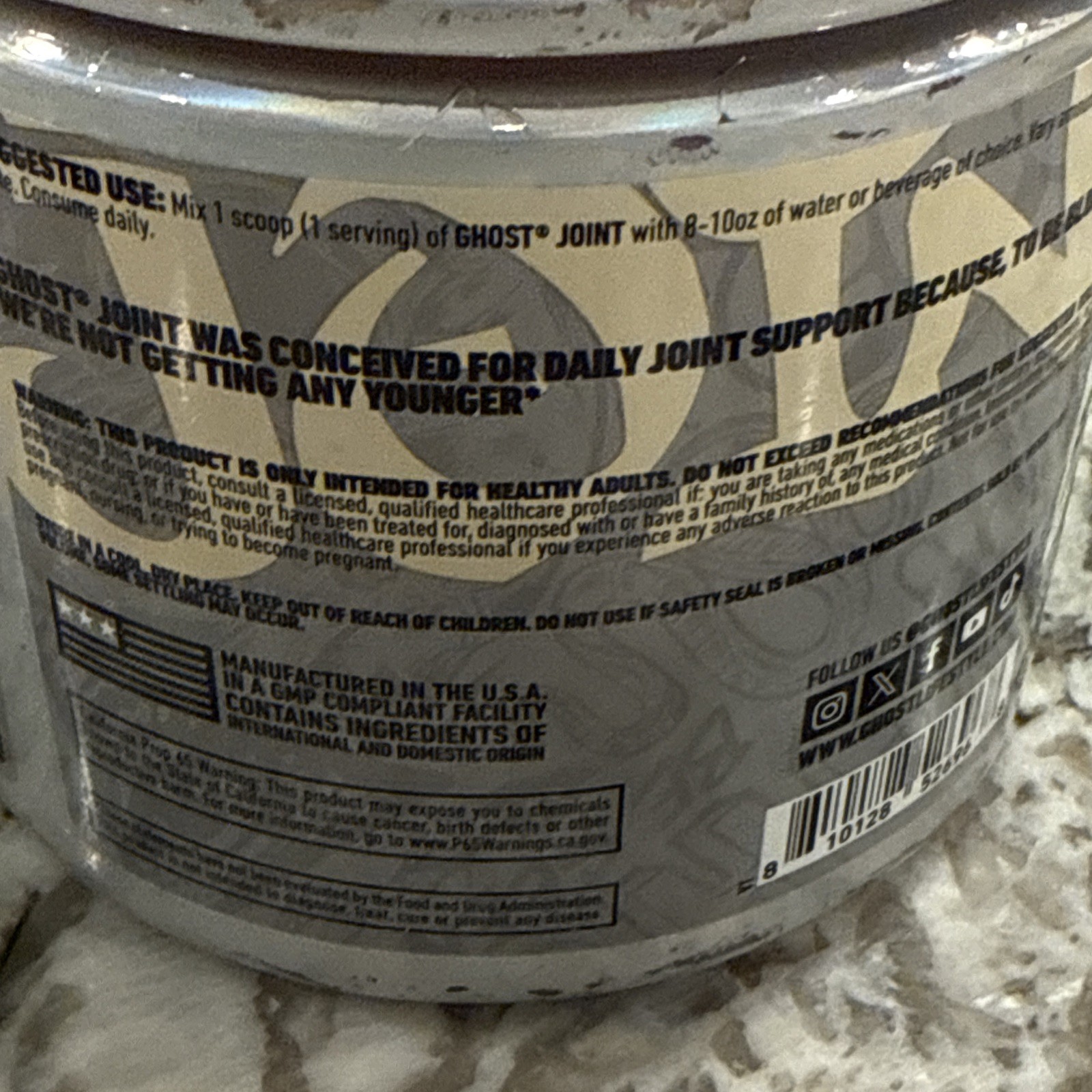 Ghost 30 Servings Daily Supplement Orange Cream