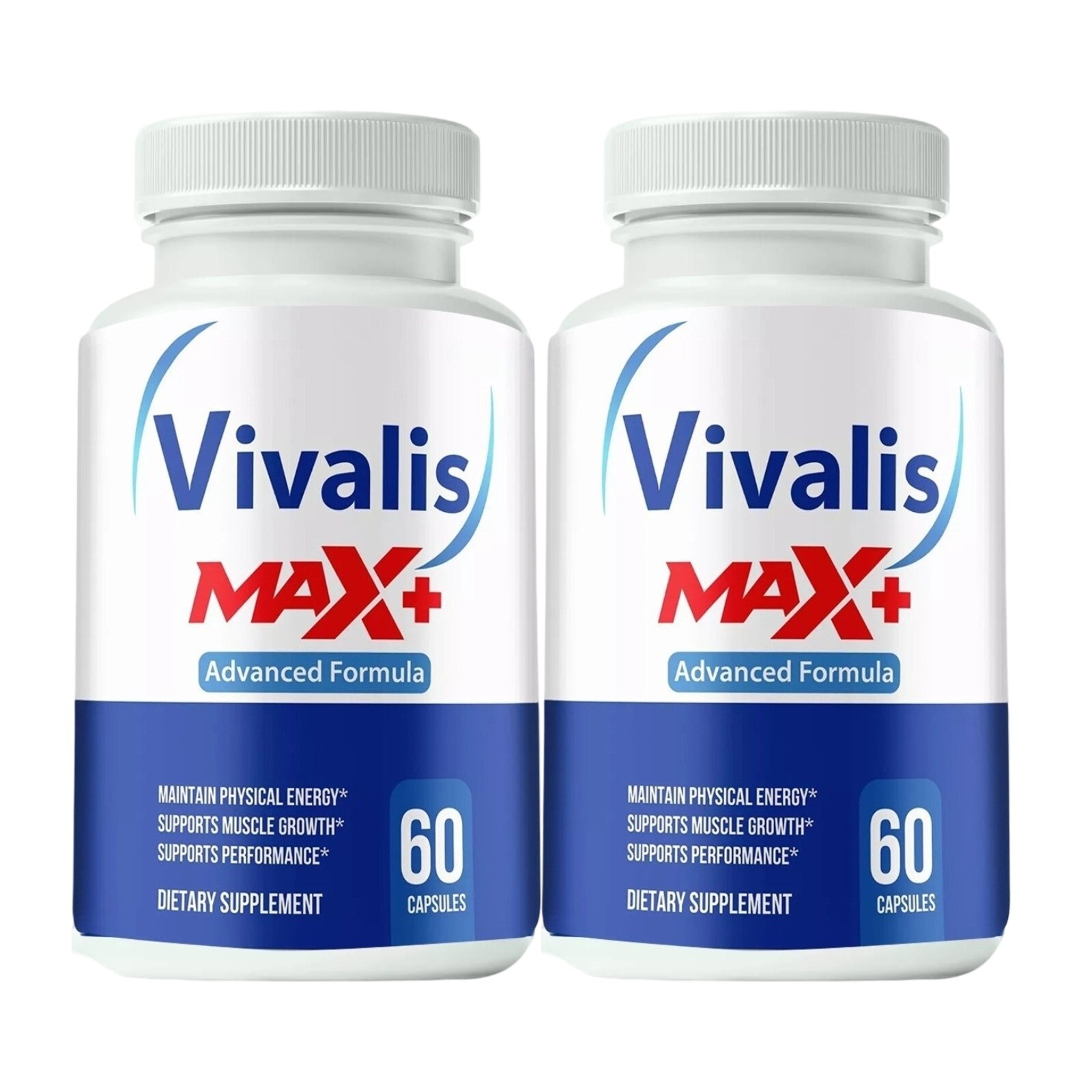 2-Pack Vivalis Max Supplement For Men, Max Strength, Vivalis Max – 120 Capsules