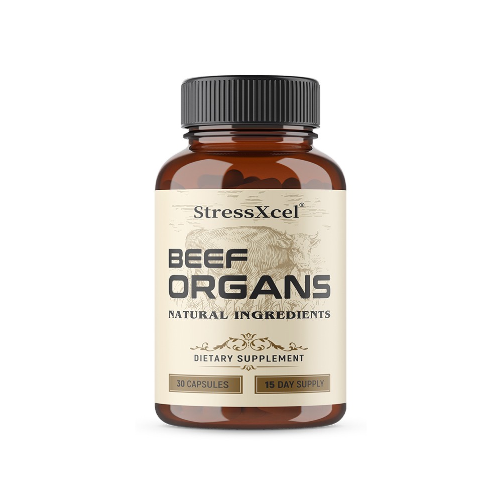 Grass Fed Beef Liver 3000mg Supplement, 30/60/120 Caps, Nature’s Multivitamin