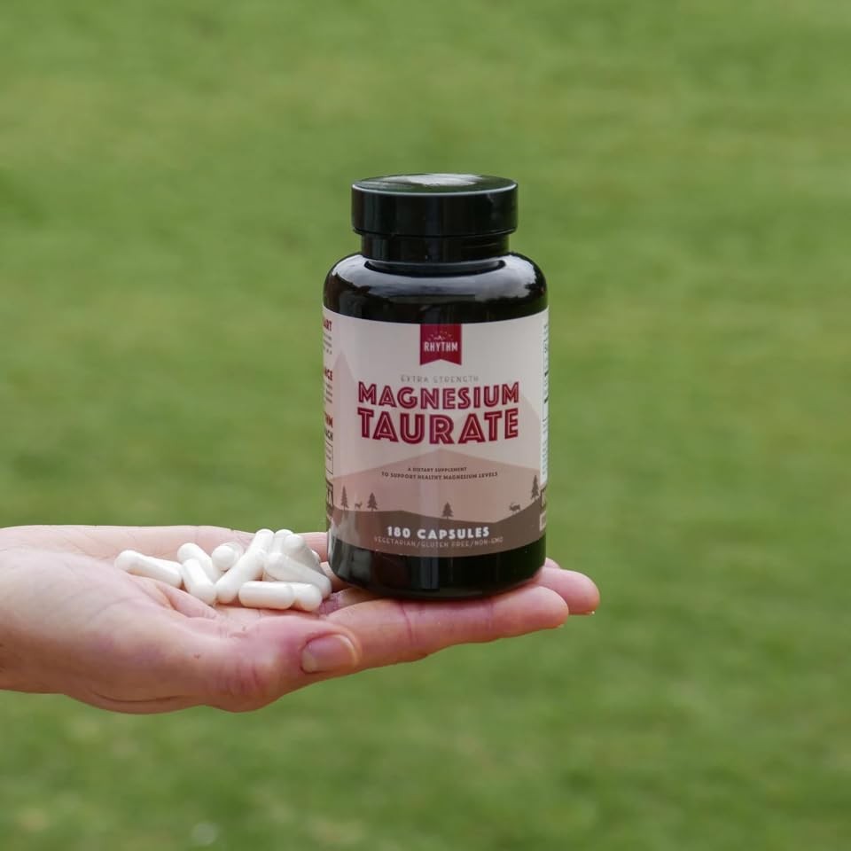 Magnesium Taurate 750mg (150mg Elemental Magnesium) – 120 Count (Pack of 1)