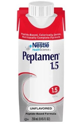 24 Nestle Peptamen 1.5 Unflavored Adult Oral Supplement Formula Cartons Exp 2027