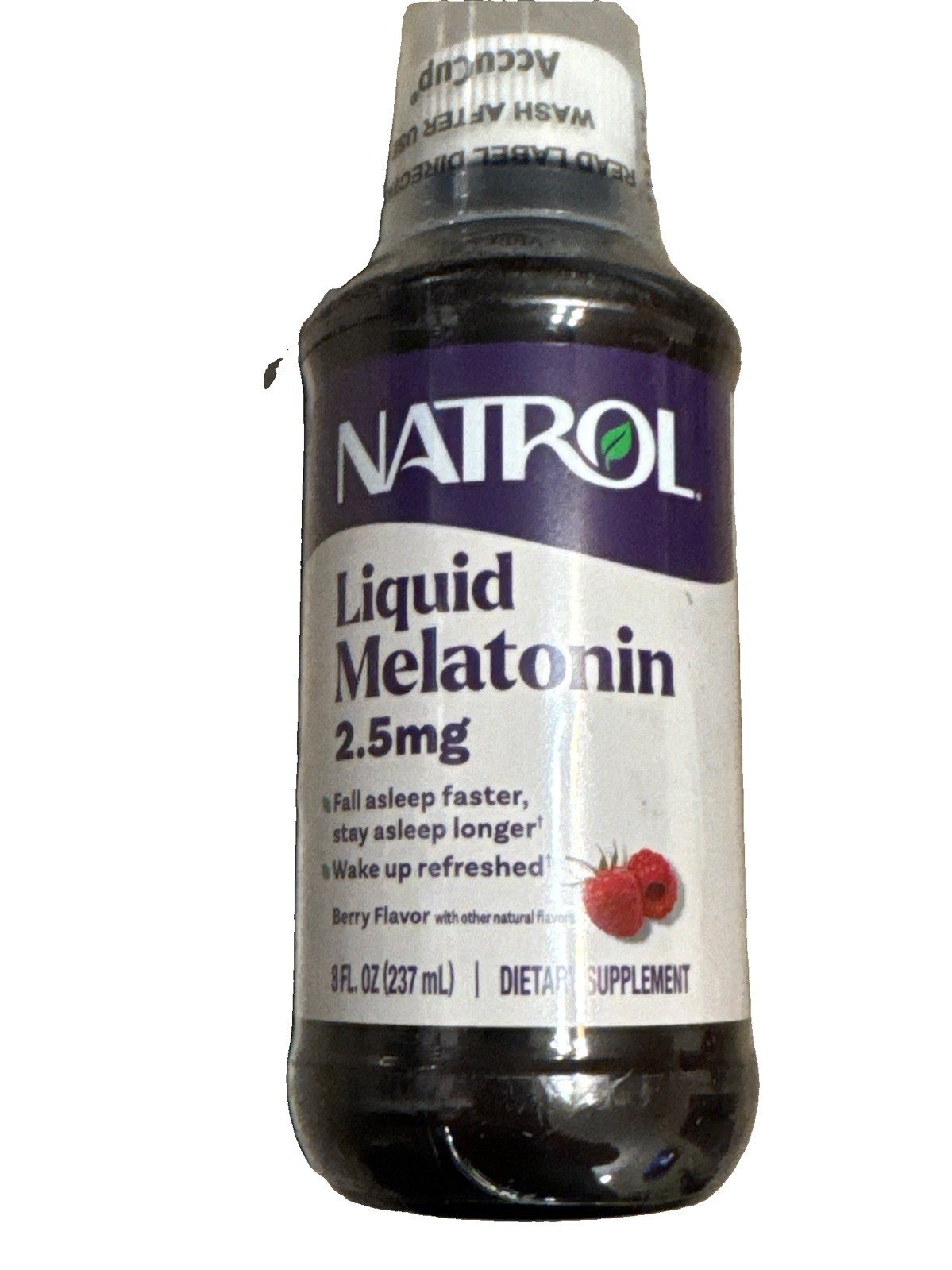Liquid Melatonin, Berry, 2.5 mg, 8 fl oz (237 ml)