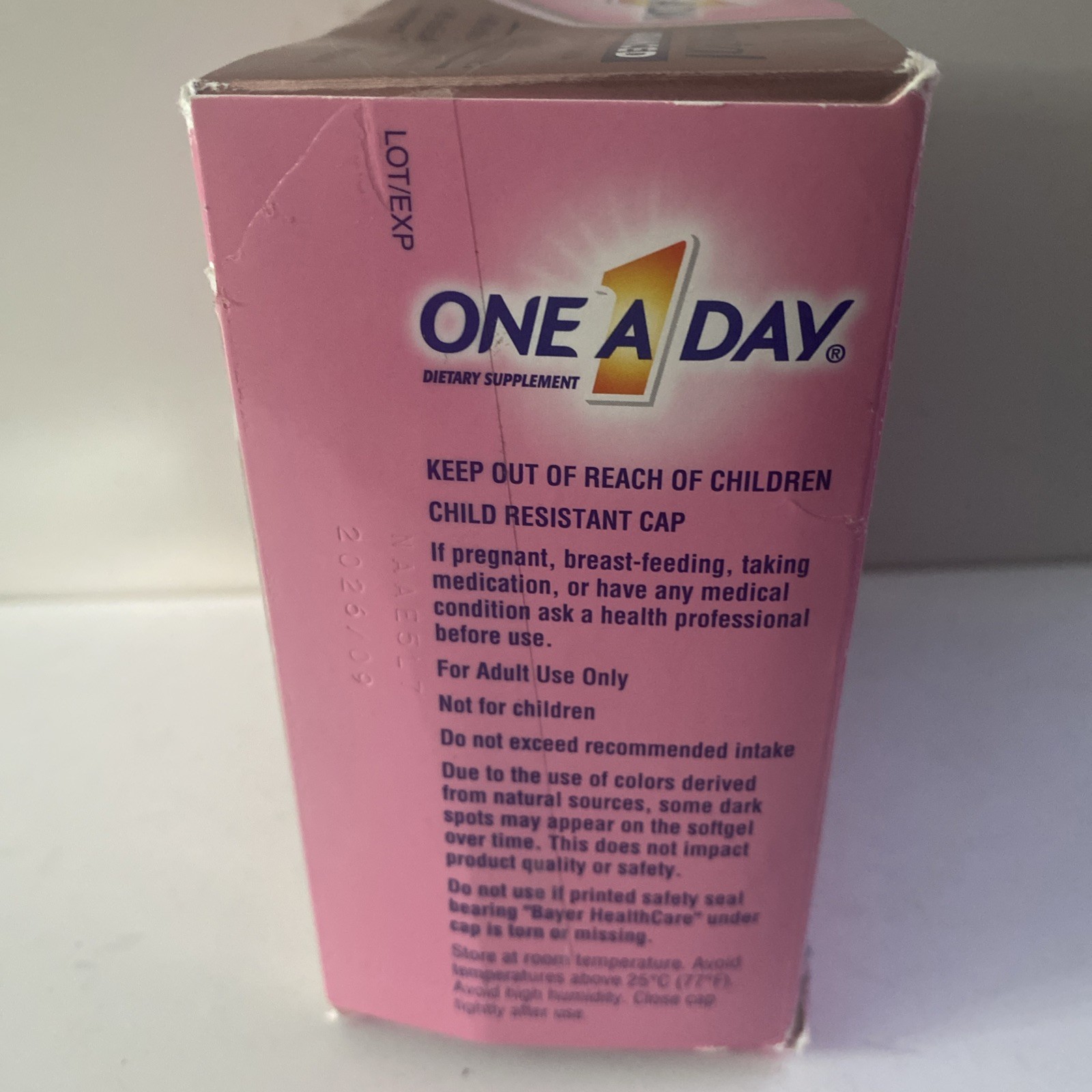 One A Day Prenatal Advanced Multivitamin Softgels 60 Ct + Choline Tablets 60 Ct