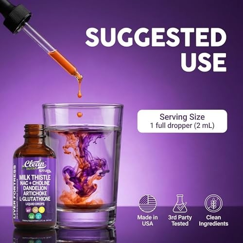 Milk Thistle NAC Liver Cleanse Detox Repair Supplement