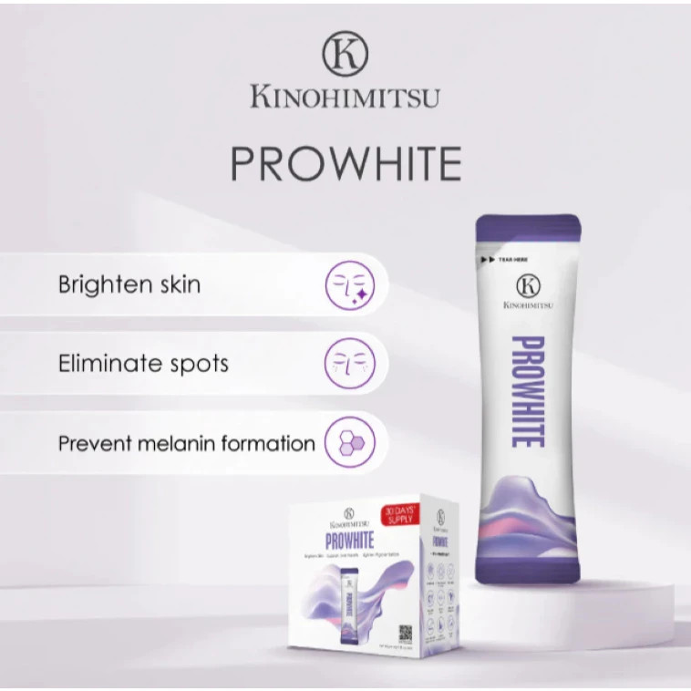 Kinohimitsu ProWhite (1 Box 8g x 30 s) for Brighten Skin Eliminate Spot NEW