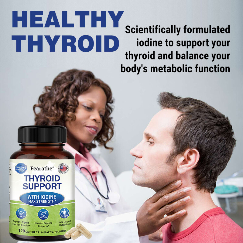 120caps Advanced Thyroid Support Boost Metabolism And Energy Levels Soy Free