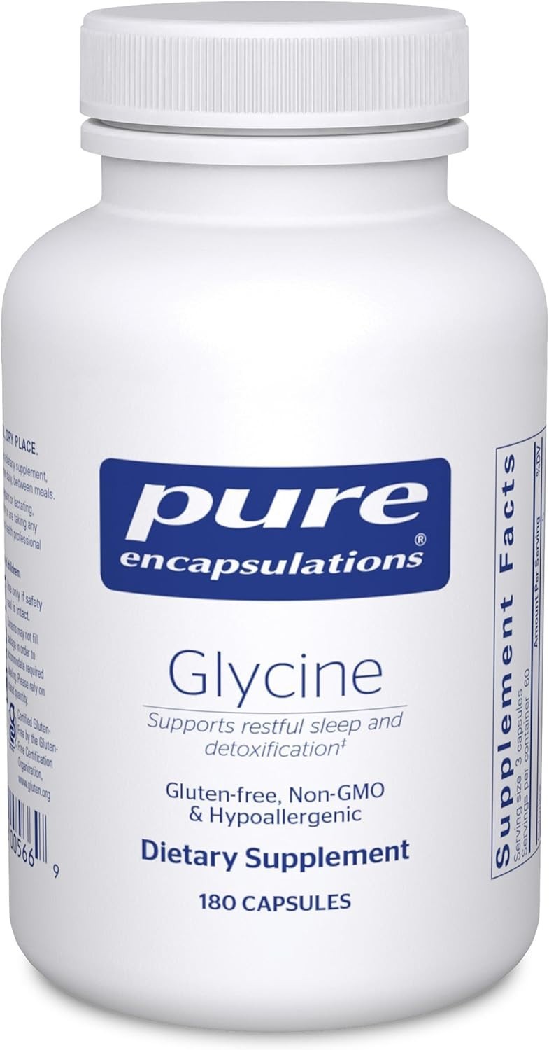 Pure Encapsulations Glycine- 180 Capsules