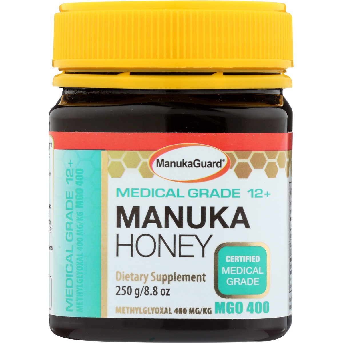 Manukaguard Medical Grade 12 Plus Manuka Honey Dietary Supplement 250 G 1 Pack