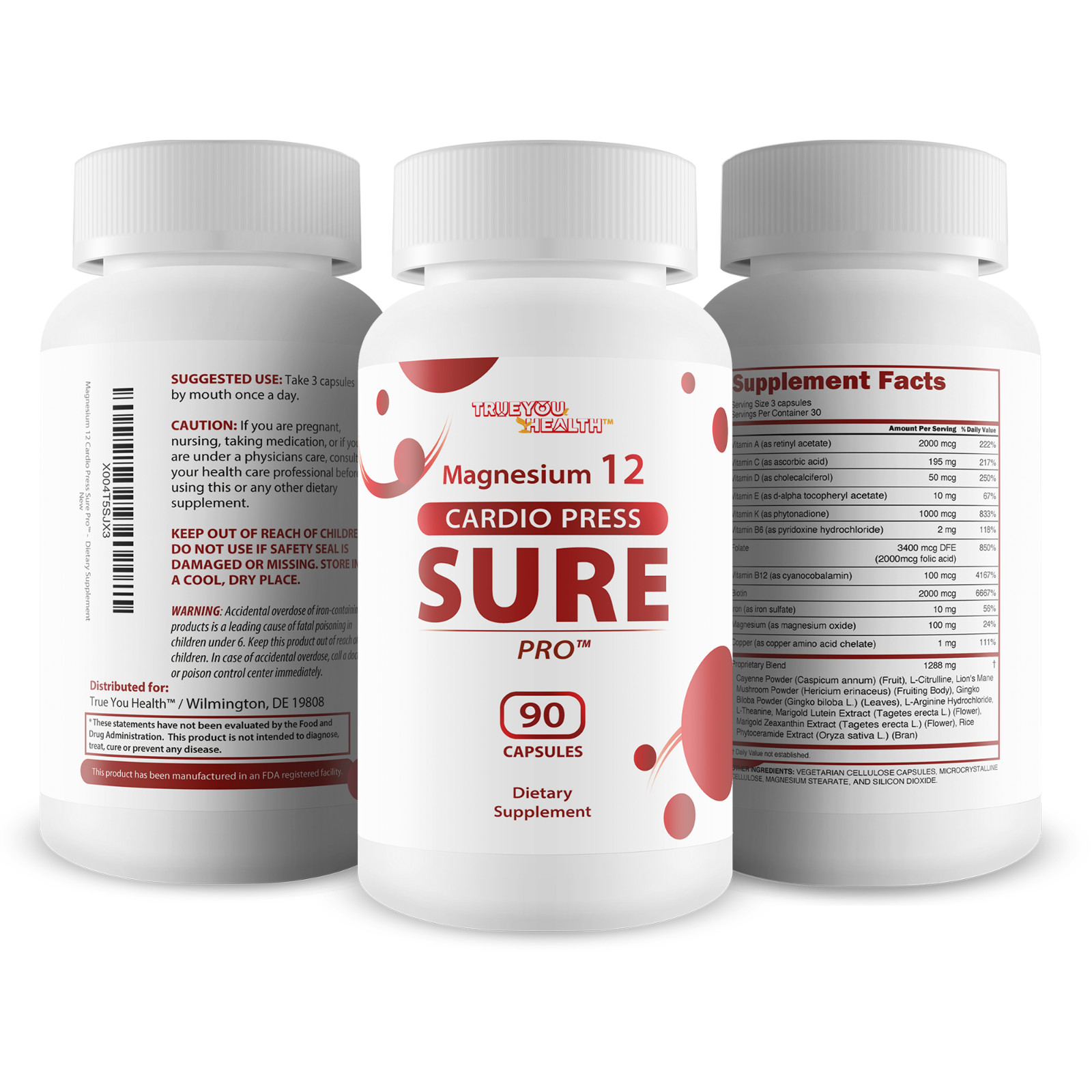 Magnesium 12 Cardio Press Sure Pro – Our Best Poor Circulation Supplements
