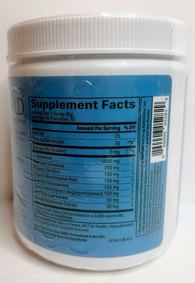 United Naturals Gut Connect 365 Vanilla Cinnamon 8.5 oz Sealed Fast Free Ship