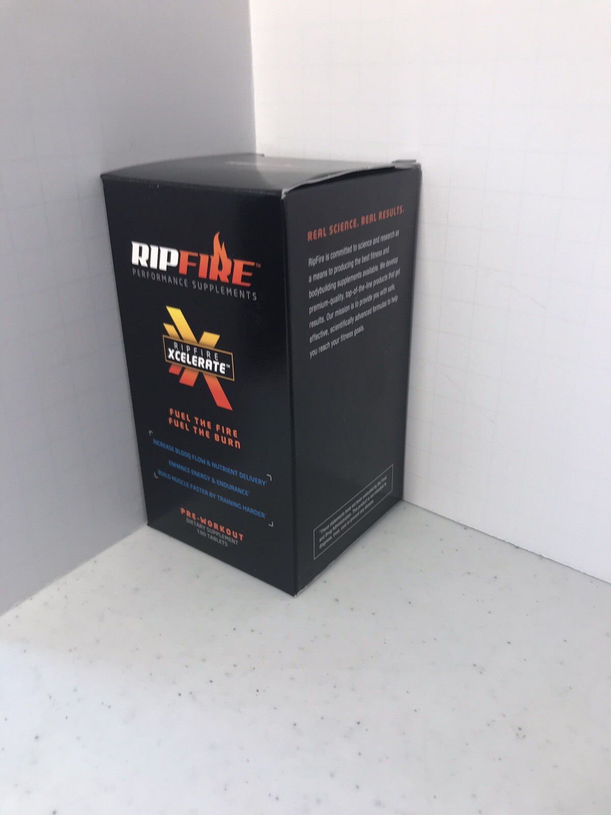 Rip Fire Performance Supplements Pre-workout 180 Tablets Xcelerate