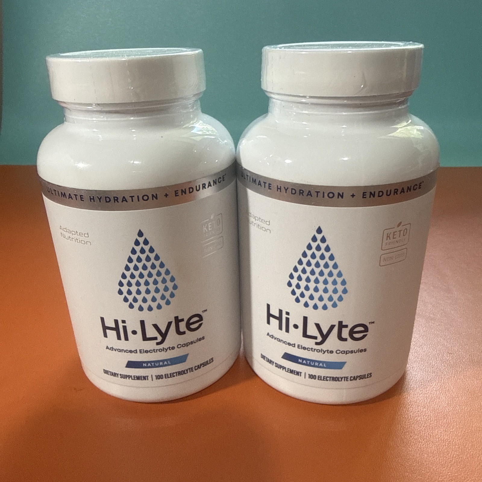 2X Hi Lyte Electrolyte Replacement Caps Keto Friendly Zero Carbs Exp 01/27