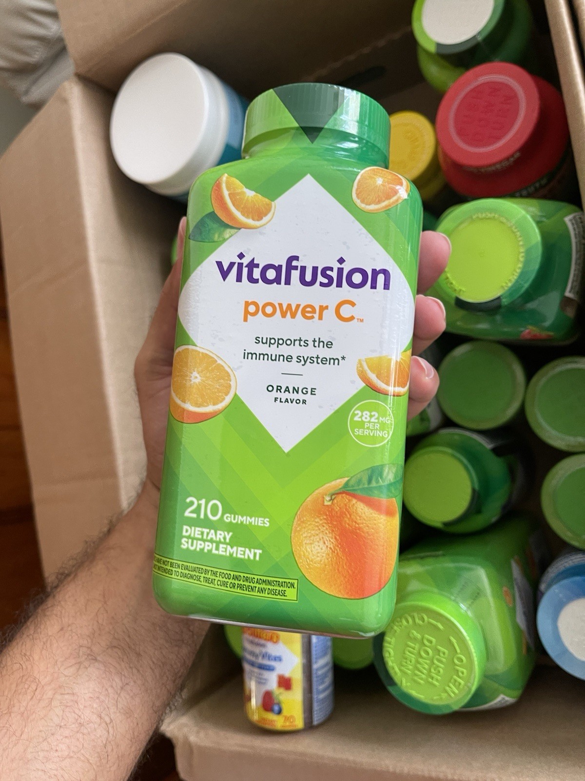 Lot 25 vitafusion Gummy Mixed Lot Melatonin 5mg Calcium C Fiber Probiotic Multi