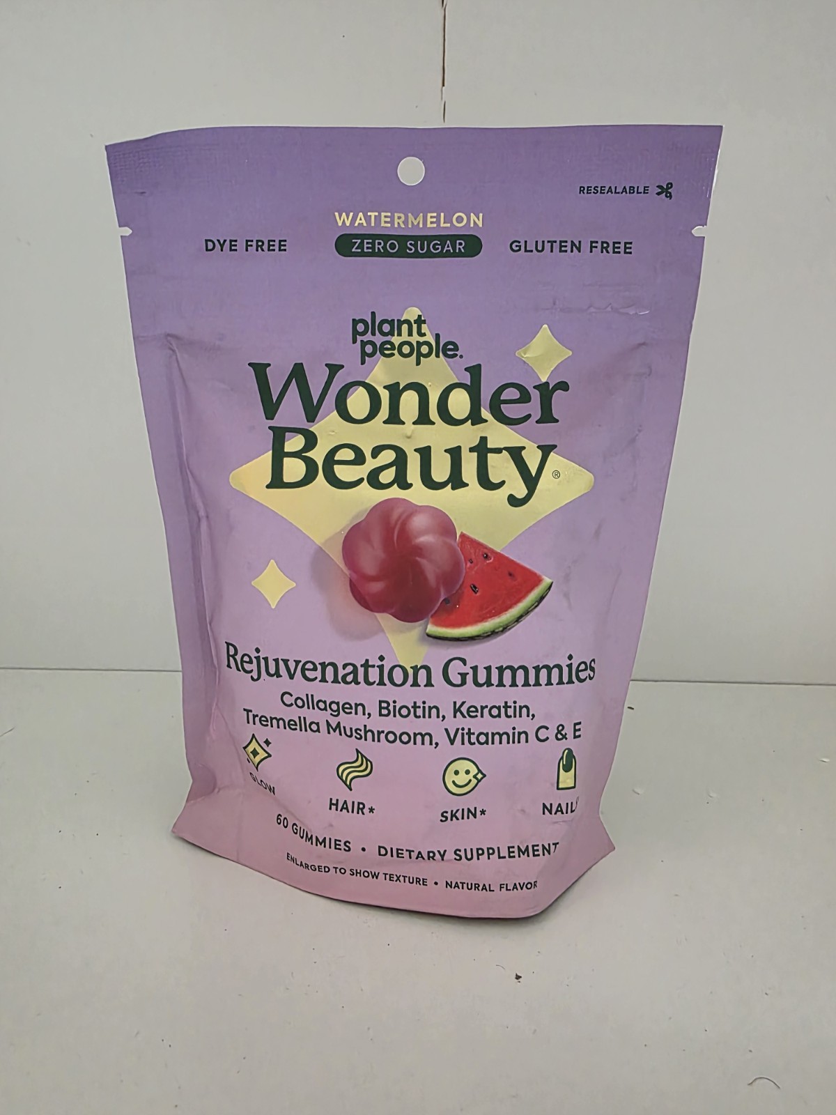 Hair Skin & Nails Plant People – Wonder Beauty Rejuvenation Gummies 60 Gummies
