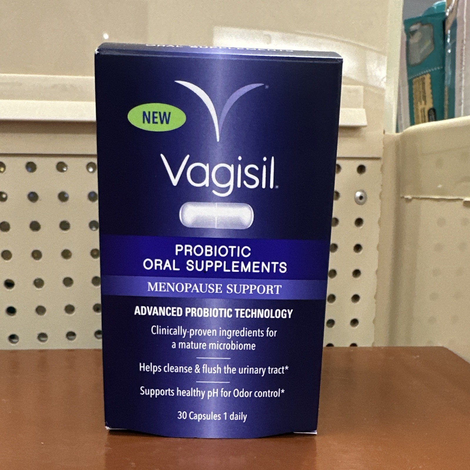 Vagisil Probiotic Menopause & Urinary Tract Support Capsules 400mg 30ct