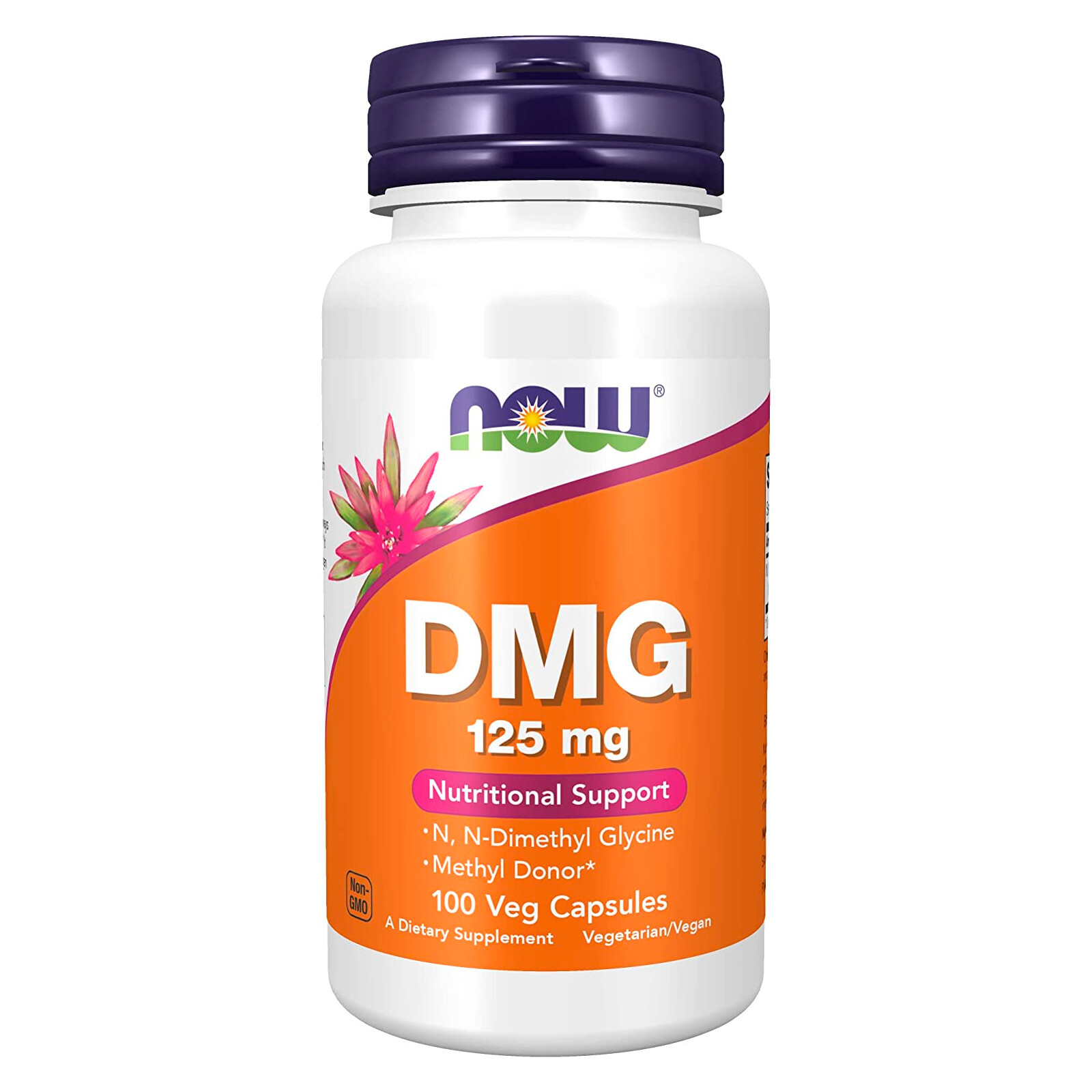 NOW FOODS DMG 125 mg – 100 Veg Capsules