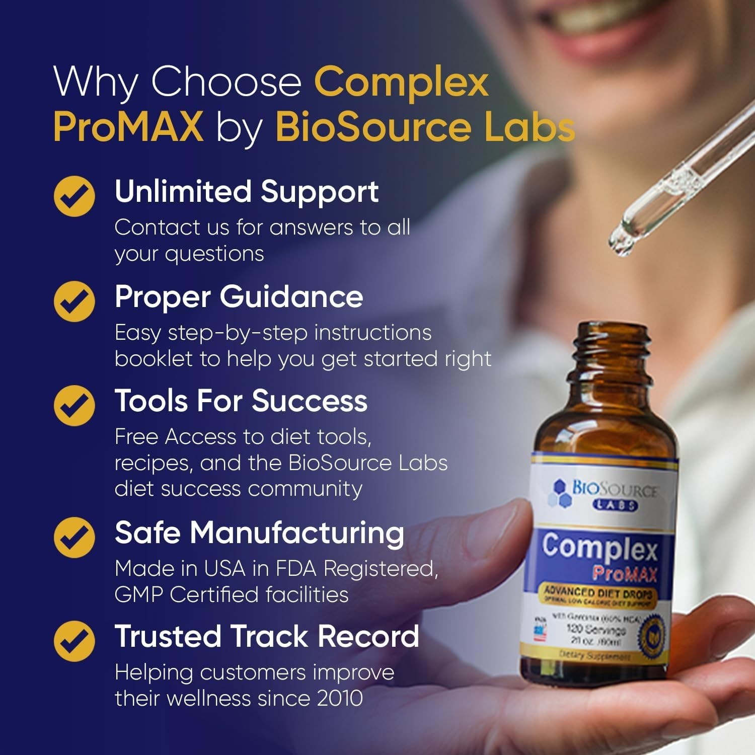 Complex ProMAX Premium Diet Drops (1 x 2 oz Bottle) 2 Fl Oz (Pack of 1)