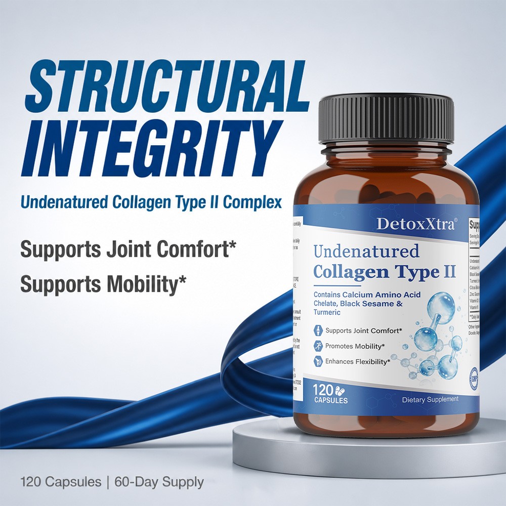 Type2 Collagen Joint Supplement,Joint Comfort,Mobility&Flexibility,Caps 30~120CT