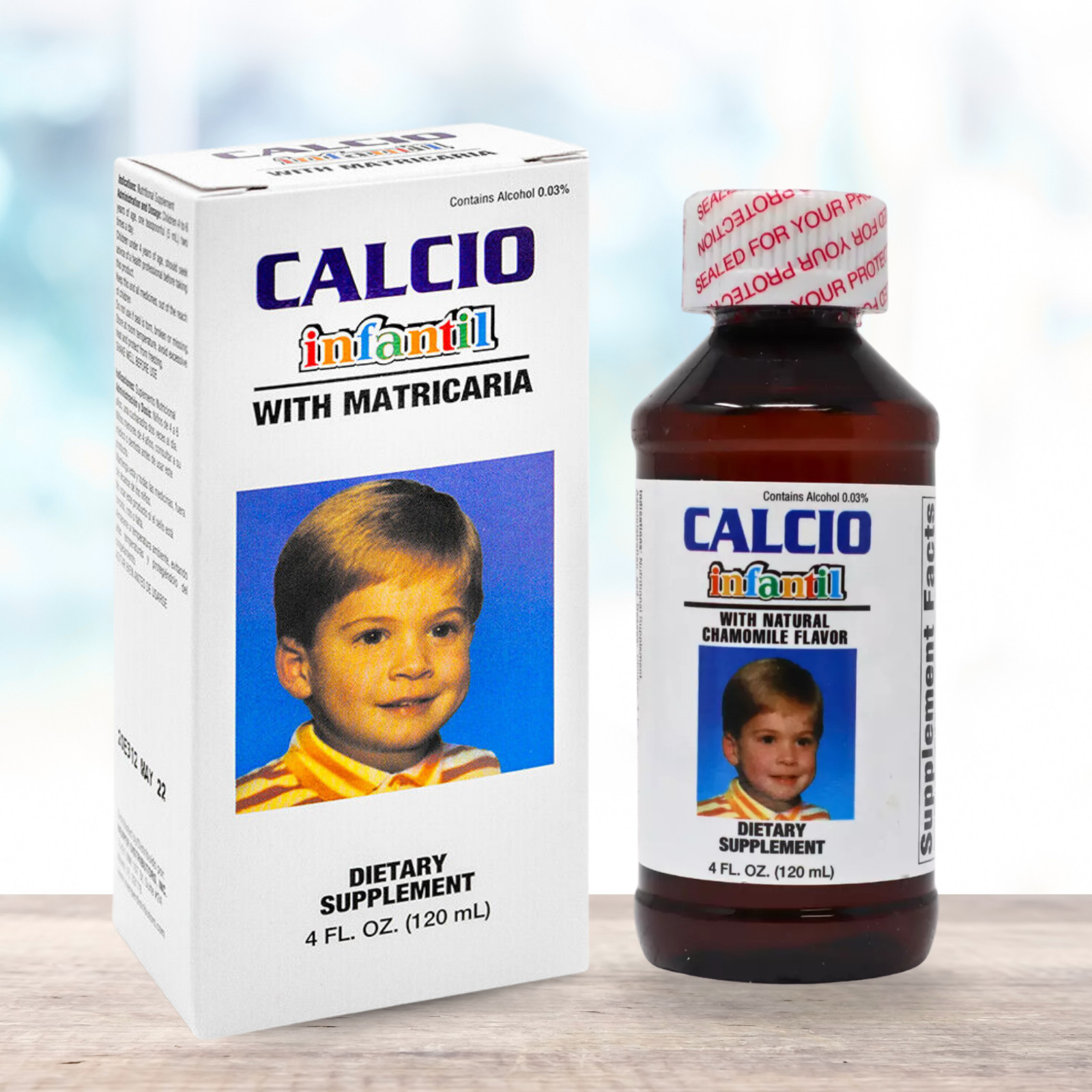 Menper Children’s Calcio Infantil Supplement with Matricaria – 4 fl oz
