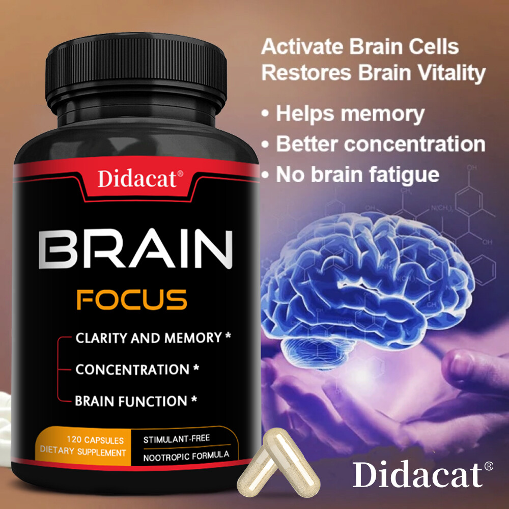 Brain Support Nootropic – Helps Maintain Memory, Focus & Mental Clarity