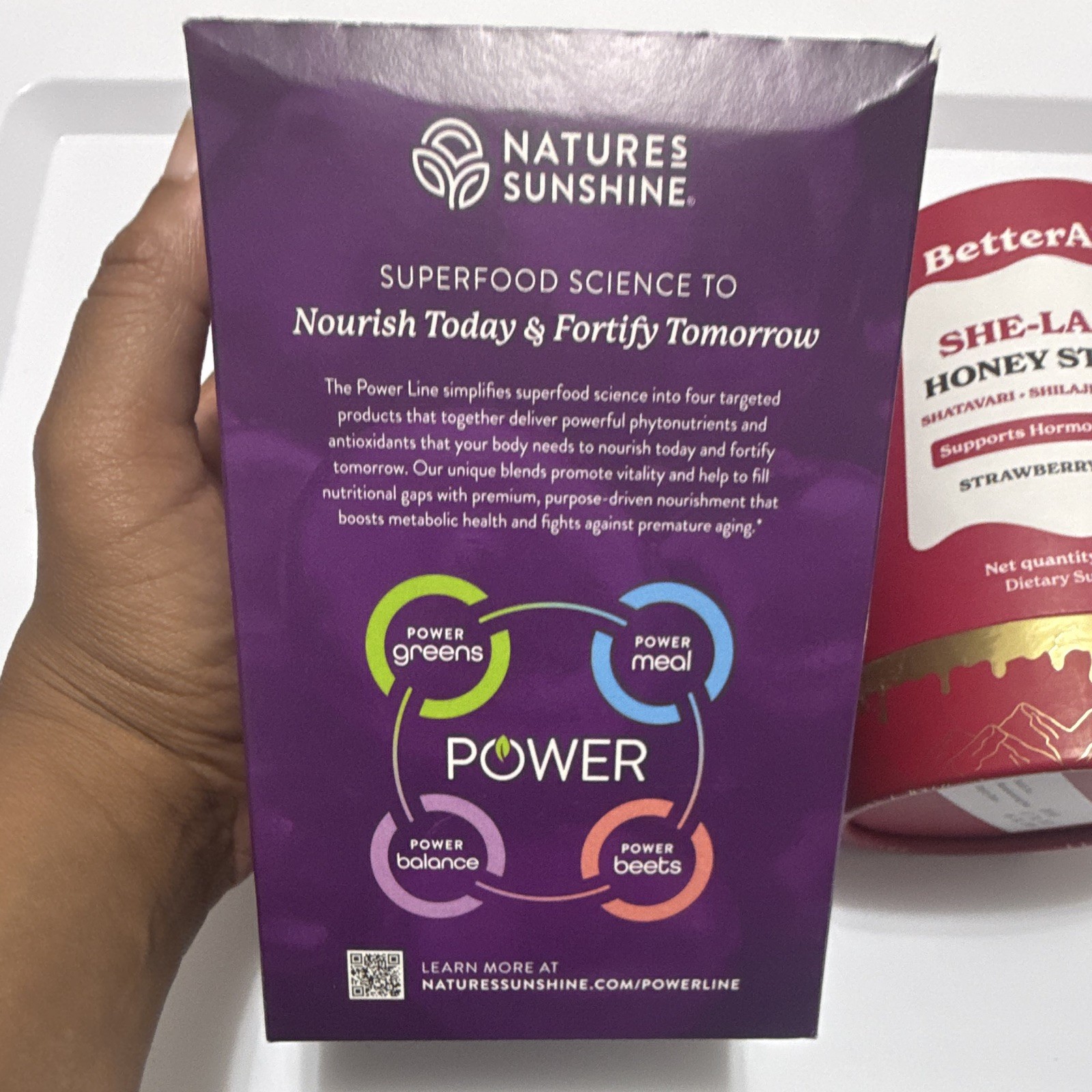 Nature’s Sunshine Power Balance BetterAlt She-Lajit Honey Sticks Wellness Bundle