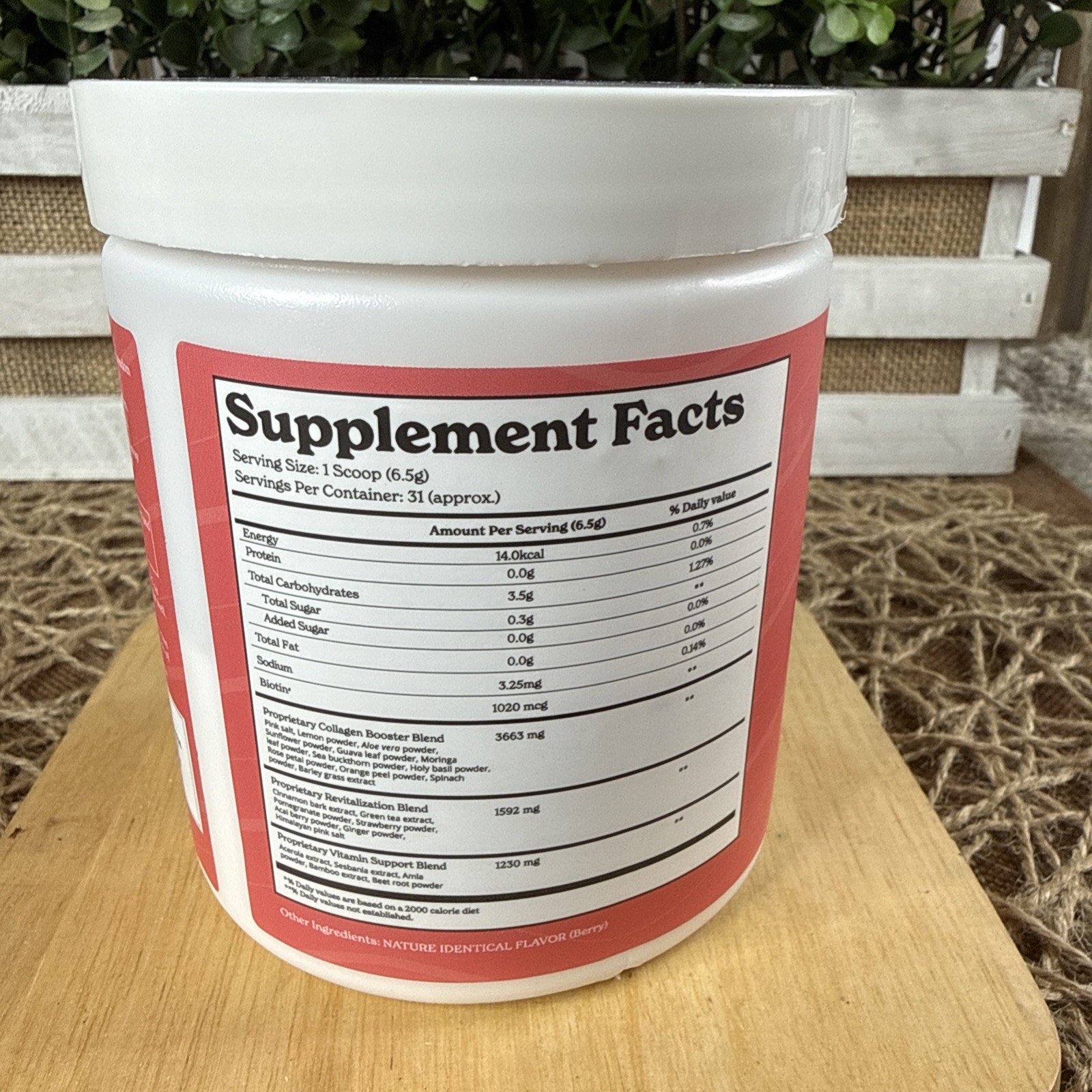 BetterAlt Eternal Youth Collagen Builder Berry Flavor Powder Supplement