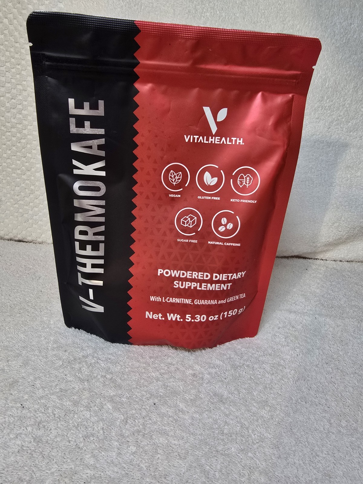 VitalHealth V-Thermokafe Energy & Weight Support Coffee Powder 5.30 oz