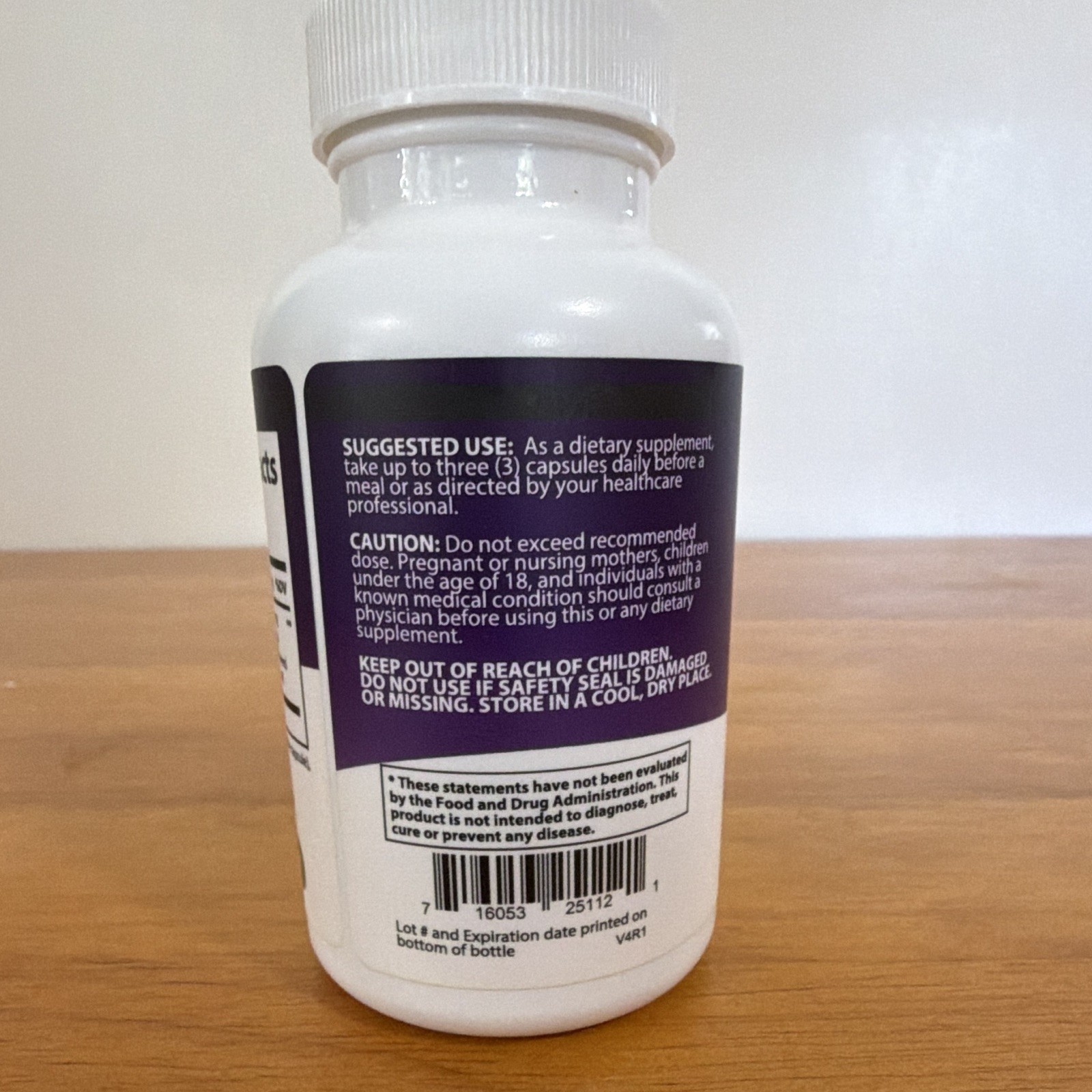 Toplux Nutrition Resveratrol Complex 1800mg 90 Capsules Non-GMO Supplement